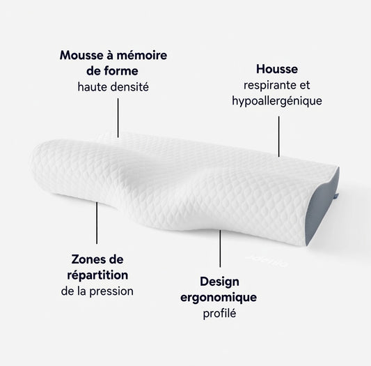Oreiller Derila pour dormeurs latéraux