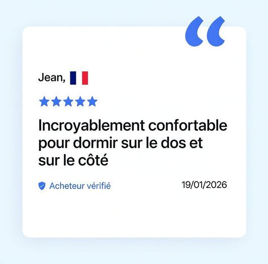 Oreiller ergonomique Derila-Oreiller de soutien cervical