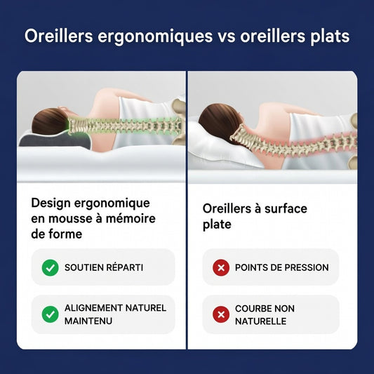 Oreiller Derila pour dormeurs latéraux